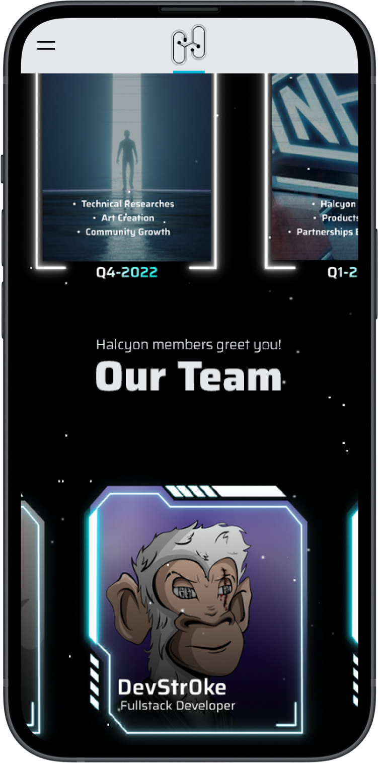 Halcyon Labs mobile preview 2