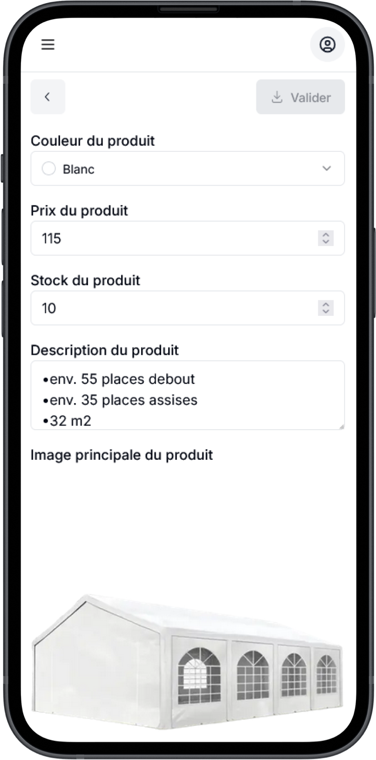 MGE Dashboard mobile preview 3