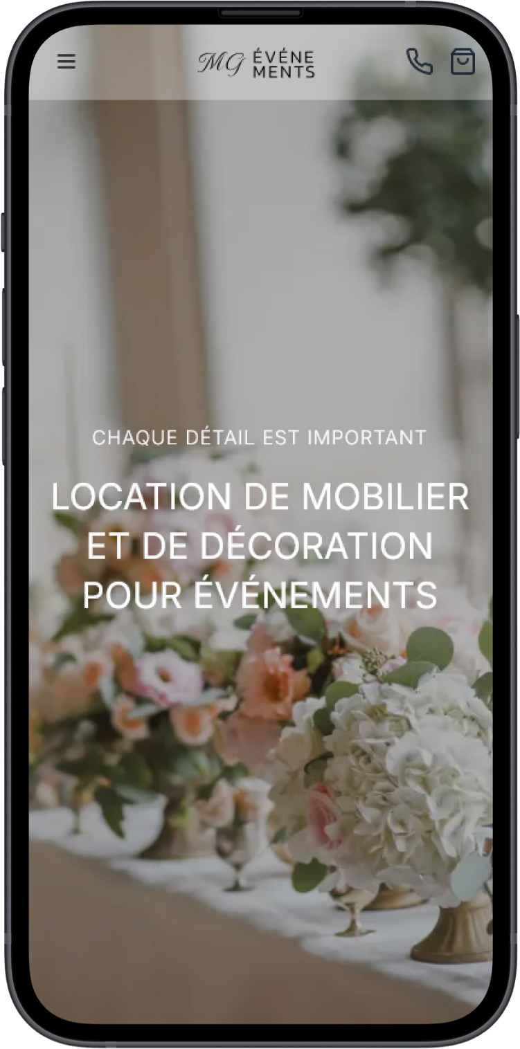 MG Événements mobile preview 1